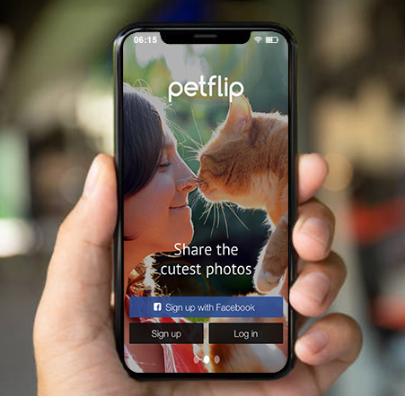 Pet Social mobile app